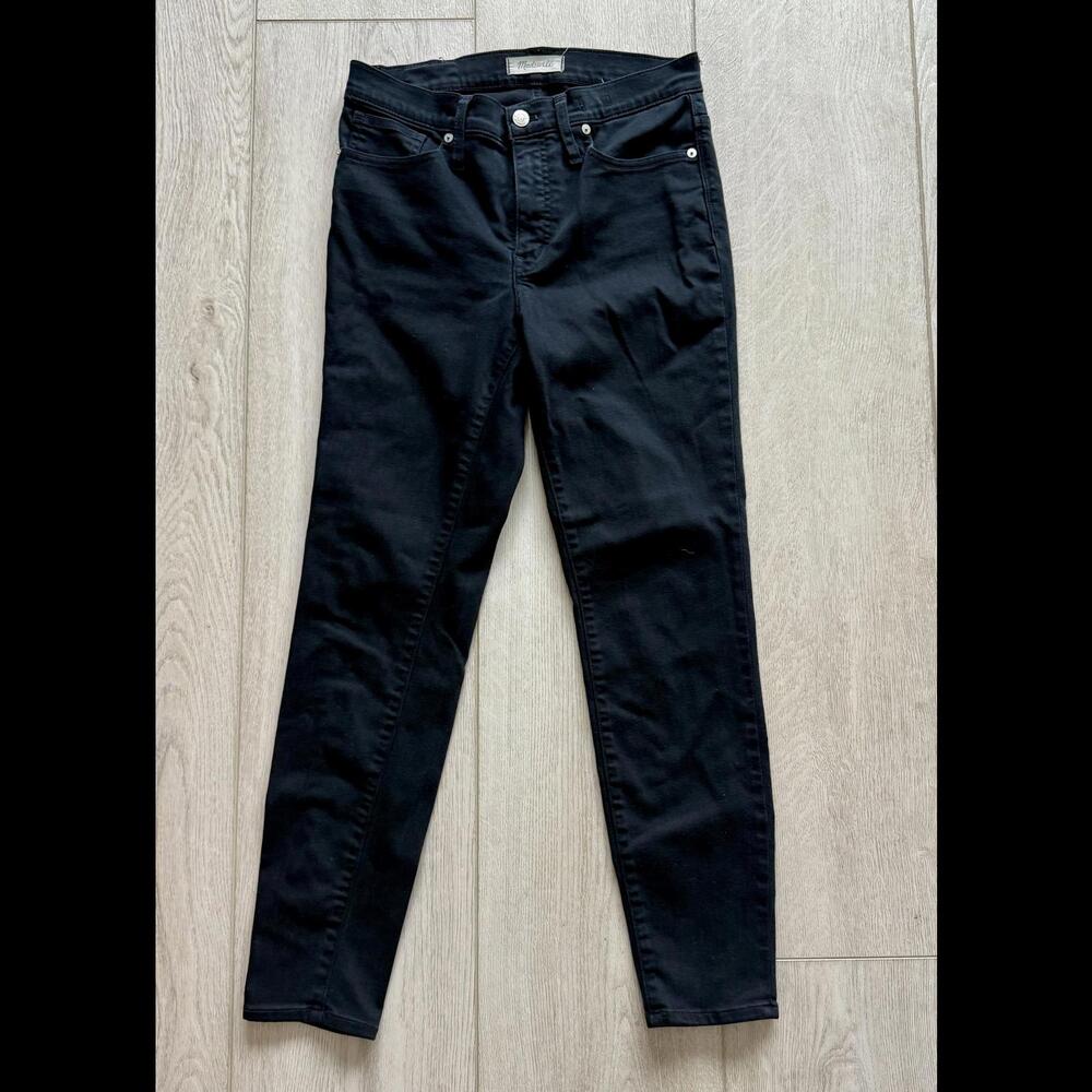 Madewell 9” High Rise Skinny Jeans Black Women’s 28/6